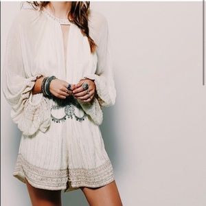 Free people butterfly kisses romper